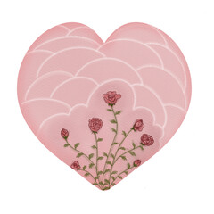 Heart rose