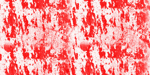 Abstract red old concrete wall background .white and red vintage seamless grunge background texture .concrete overlay aquarelle painted paper texture design .