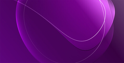 Colorful transparent flowing fluid shapes with glow effect geometric background. Wavy lines round forms. Vector illustration For Wallpaper, Banner, Background, Card, Book Illustration, landing page