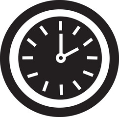 Vector Time and Clock icon. analog clock icon symbol in trendy Fill Style notifying hour isolated on transparent background. Circle arrow icon. business watch. speed time icon design.