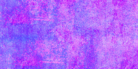 Abstract purple blue old concrete wall background .purple and blue vintage seamless grunge background texture .concrete overlay aquarelle painted paper texture design .