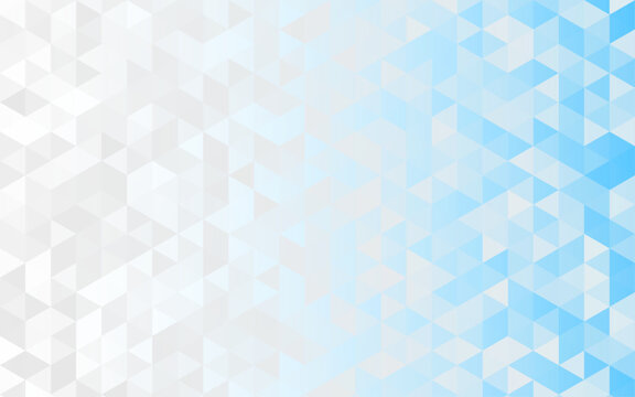 abstract gray and blue background low poly textured triangle shapes in random pattern design ,vector design illustration
