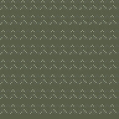 Neutral Colour Chevron Fair Isle Seamless Pattern Design