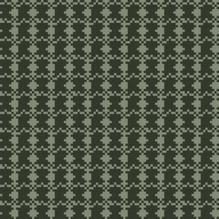 Neutral Colour Argyle Fair Isle Seamless Pattern Design