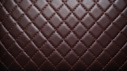 premium leather texture with white stitching pattern