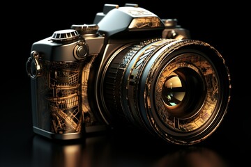 Concept shot with a limited edition high-end camera feel - obrazy, fototapety, plakaty
