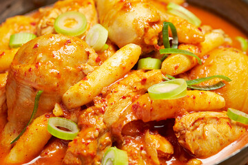  Braised Spicy Chicken, Chicken Stew,dak doritang