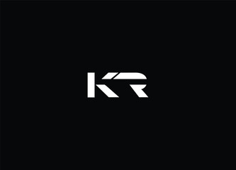Creative Letters KR Logo Design And Vector Templates