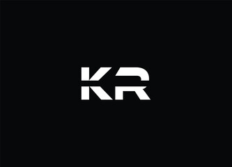 Creative Letters KR Logo Design And Vector Templates
