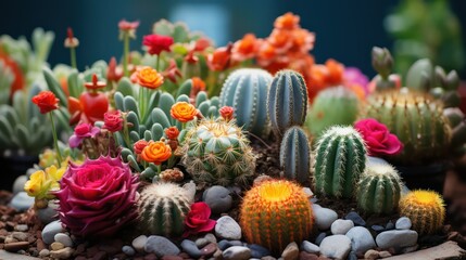 Fototapeta premium cactus in the desert