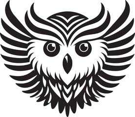 Stylized Owl Illustration