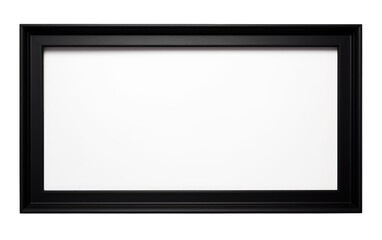 Dark Frame isolated on transparent Background