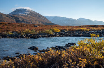 Autumn in the Swedish Mountains