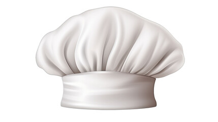 Chef hat isolated on transparent or white background