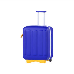 suitcase 3d icon 