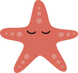 cute starfish cartoon
