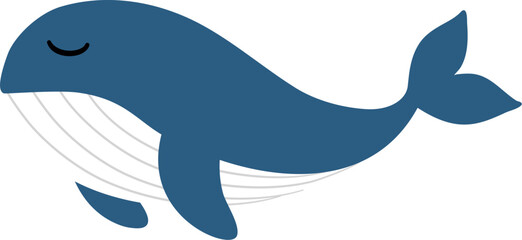 cute whale cartoon