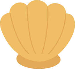 cute clam cartoon