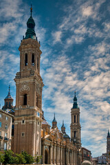 The Cathedral-Basilica of Our Lady of Pilar is a Roman Catholic church in the city of Zaragoza, Aragon. Spain