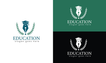 Education logo, School logo, College logo, Versity logo