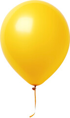 Balloon isolated on transparent background. PNG