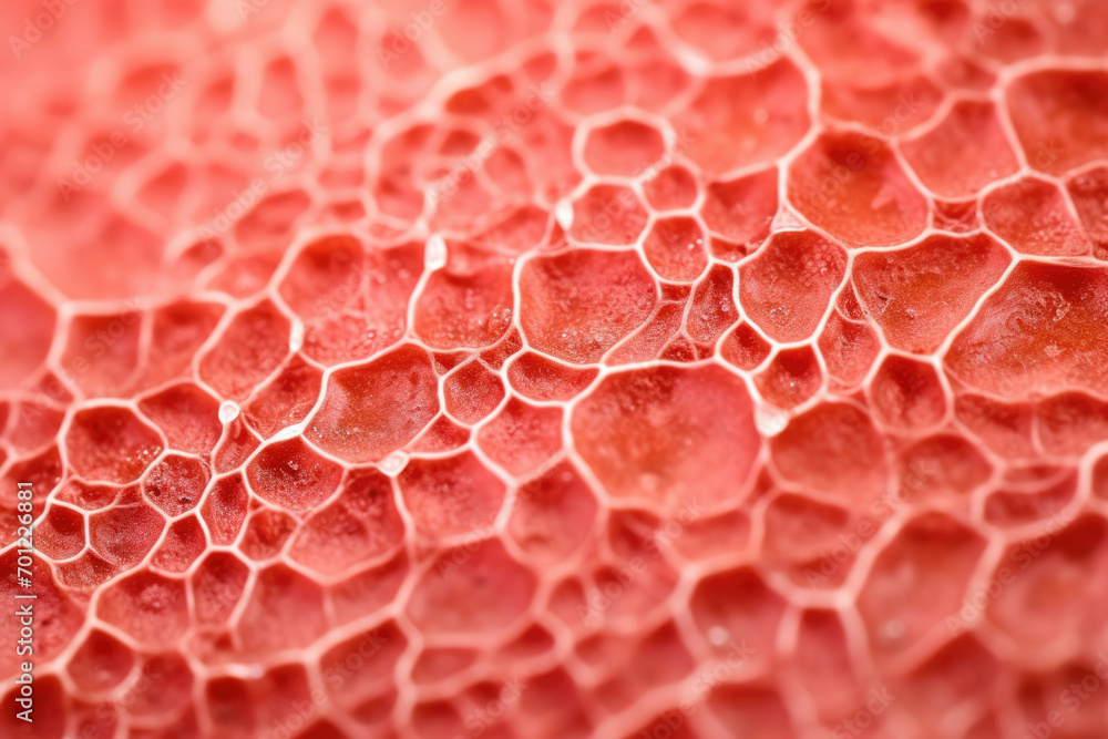 Poster detail red closeup macro fresh nature background surface abstract structure textured pattern