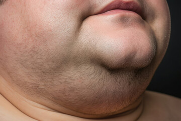 Lip man caucasian person male skin human face adult mouth chin