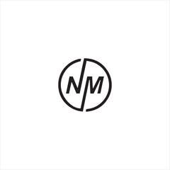 NM logo. N M design. White NM letter. NM, N M letter logo design. Initial letter NM  linked circle uppercase monogram logo. N M letter logo vector design. top logo, Most Recent, Featured, Relevance, 
