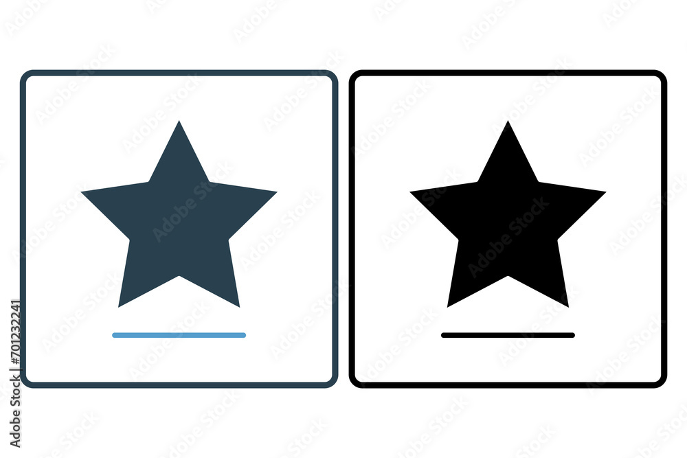 Poster bookmarks icon. icon related to basic web and ui. suitable for web site, app, user interfaces, print