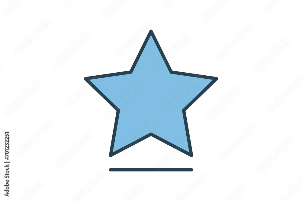 Poster bookmarks icon. icon related to basic web and ui. suitable for web site, app, user interfaces, print