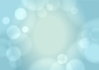 柔和なブルーのボケ背景
