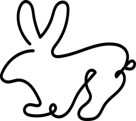 World Wildlife Day, Animal Line Art, Continuous one line art, Drawing vector illustration isolated on white background.
