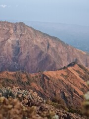 sunrise over the mountains