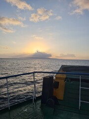 Obraz premium sunset over the sea