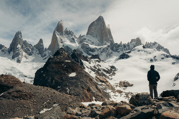 View to Fitz Roy from Laguna los Tres