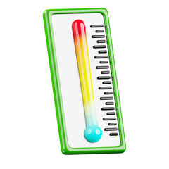 thermometer 3d icon