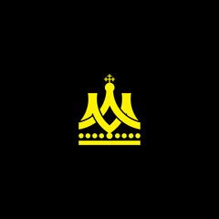 golden crown vector