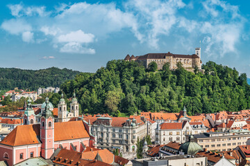 Fototapeta na wymiar Ljubljana, Slowenien 