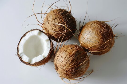 An isolated photo of coconut.