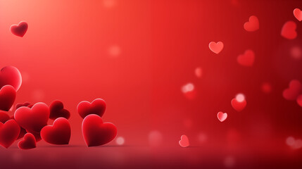 Beautiful background for Valentine's Day. AI generated.