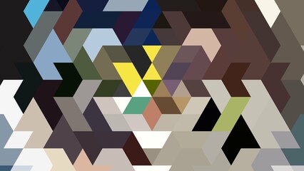 abstract background using pixel triangles with aesthetic geometric shapes