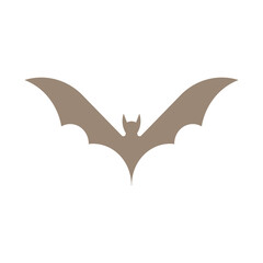 icon bat animal template design