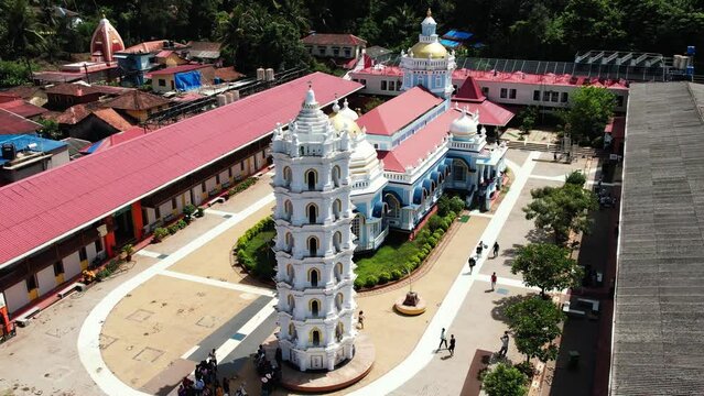 Shree Mangesh temple goa india
