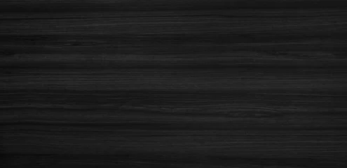 Abwaschbare Fototapete beautiful dark black walnut wooden texture with horizontal veins. luxury interior material wood texture background. lining boards wall. dried planks show beautiful wooden grain. © WONGSAKORN