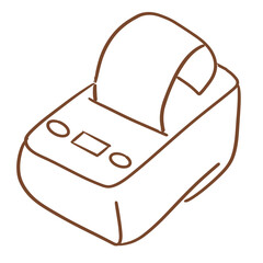 office appliance_slip billing printer