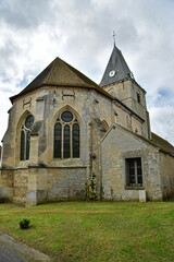 Fototapeta na wymiar Omerville; France - september 19 2023 : Saint Martin church