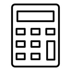 Calculator Line icon
