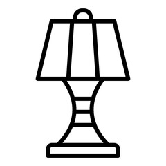 Lamp Line icon
