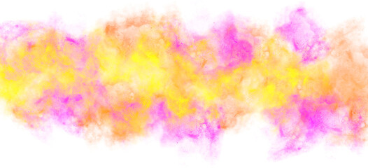 space dust particles floating on a transparent background