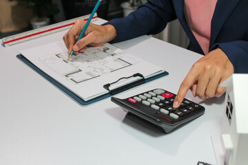 Accounting for the real estate business of an entity